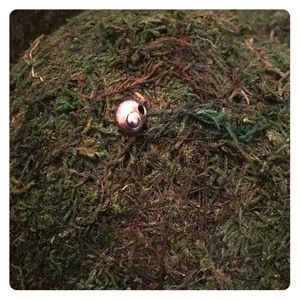 Mignon Faget snail necklace charm